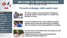 French Exchange website